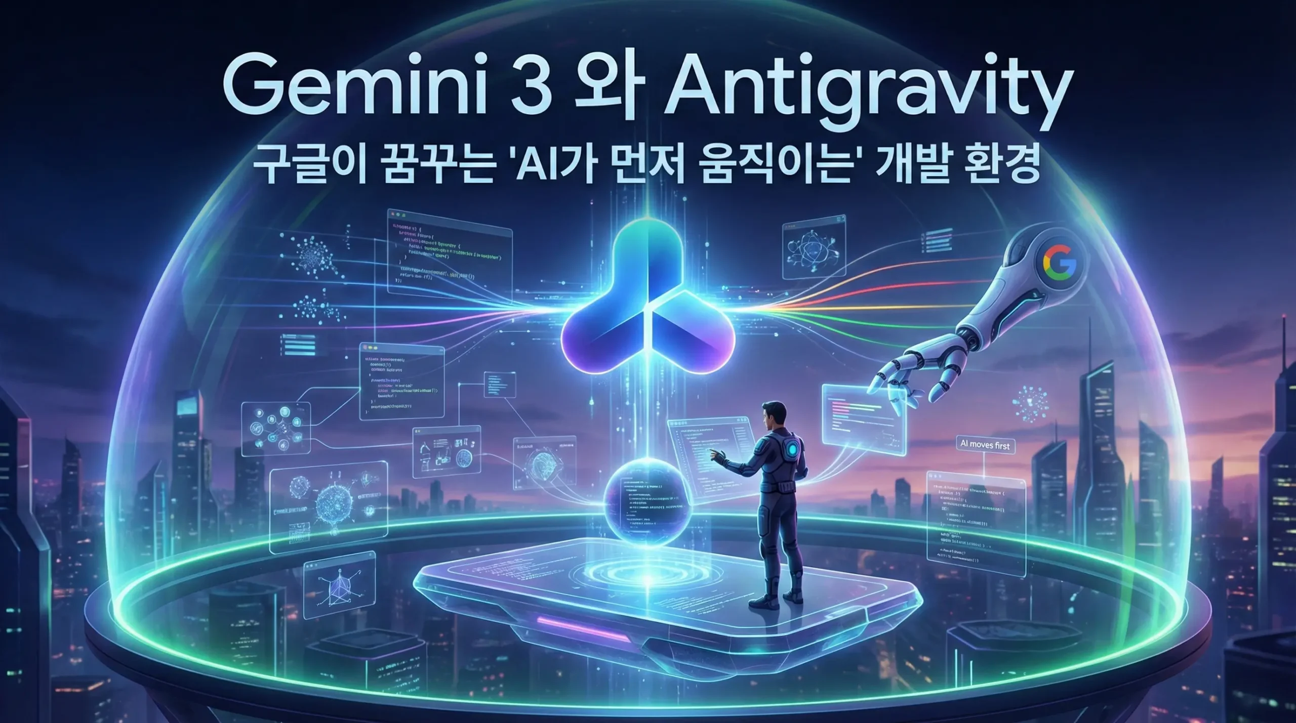 Gemini 3와 Antigravity, 구글이 꿈꾸는 ‘AI가 먼저 움직이는’ 개발 환경