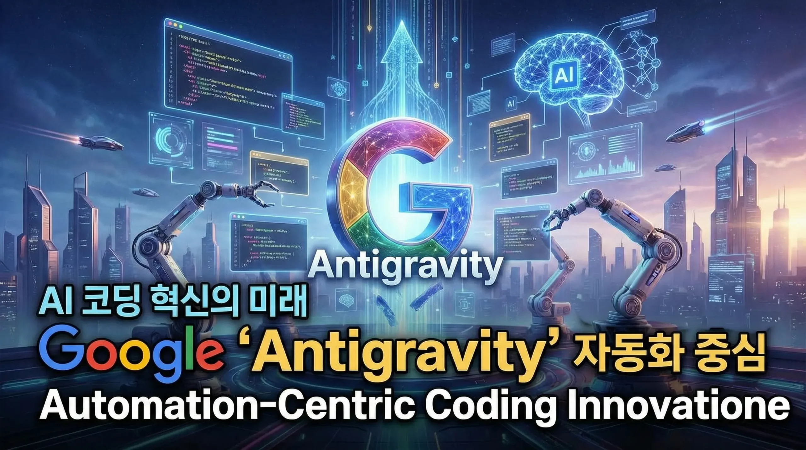 AI 개발의 미래, Google ‘Antigravity’가 여는 자동화 중심 코딩 혁신