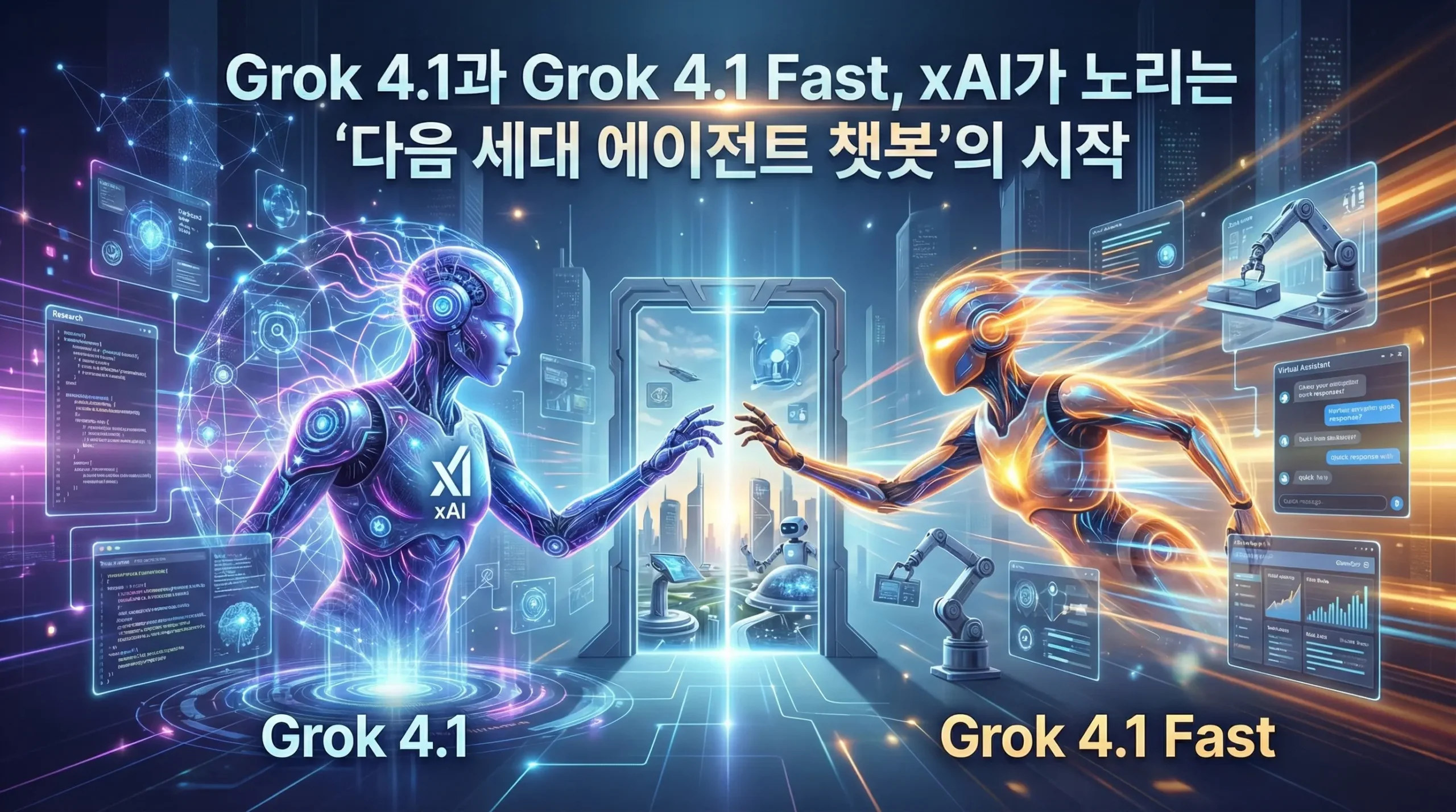 Grok 4.1과 Grok 4.1 Fast, xAI가 노리는 ‘다음 세대 에이전트 챗봇’의 시작