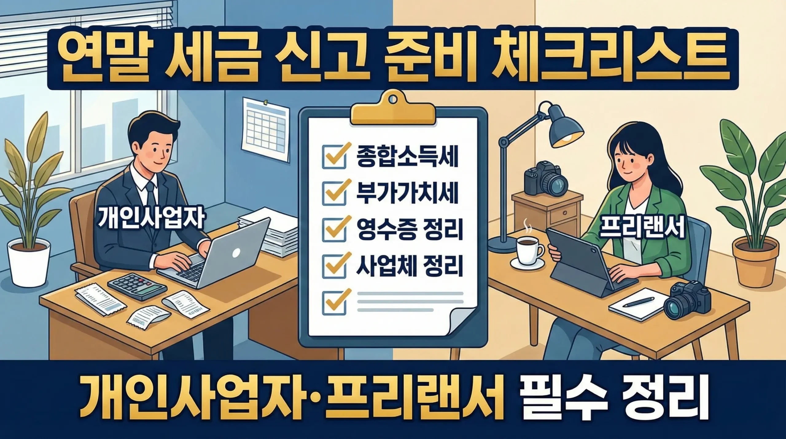 연말 세금 신고 준비