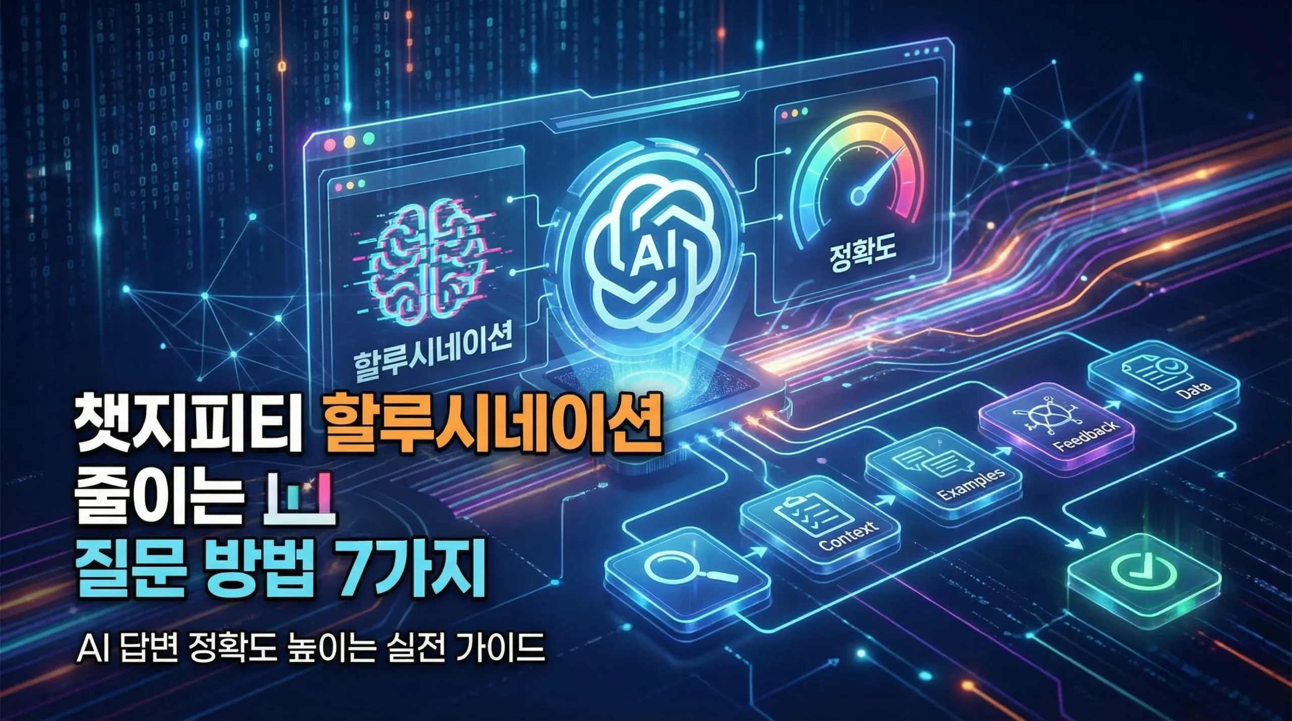 챗지피티 할루시네이션 줄이는 질문 방법 7가지｜AI 답변 정확도 높이는 실전 가이드