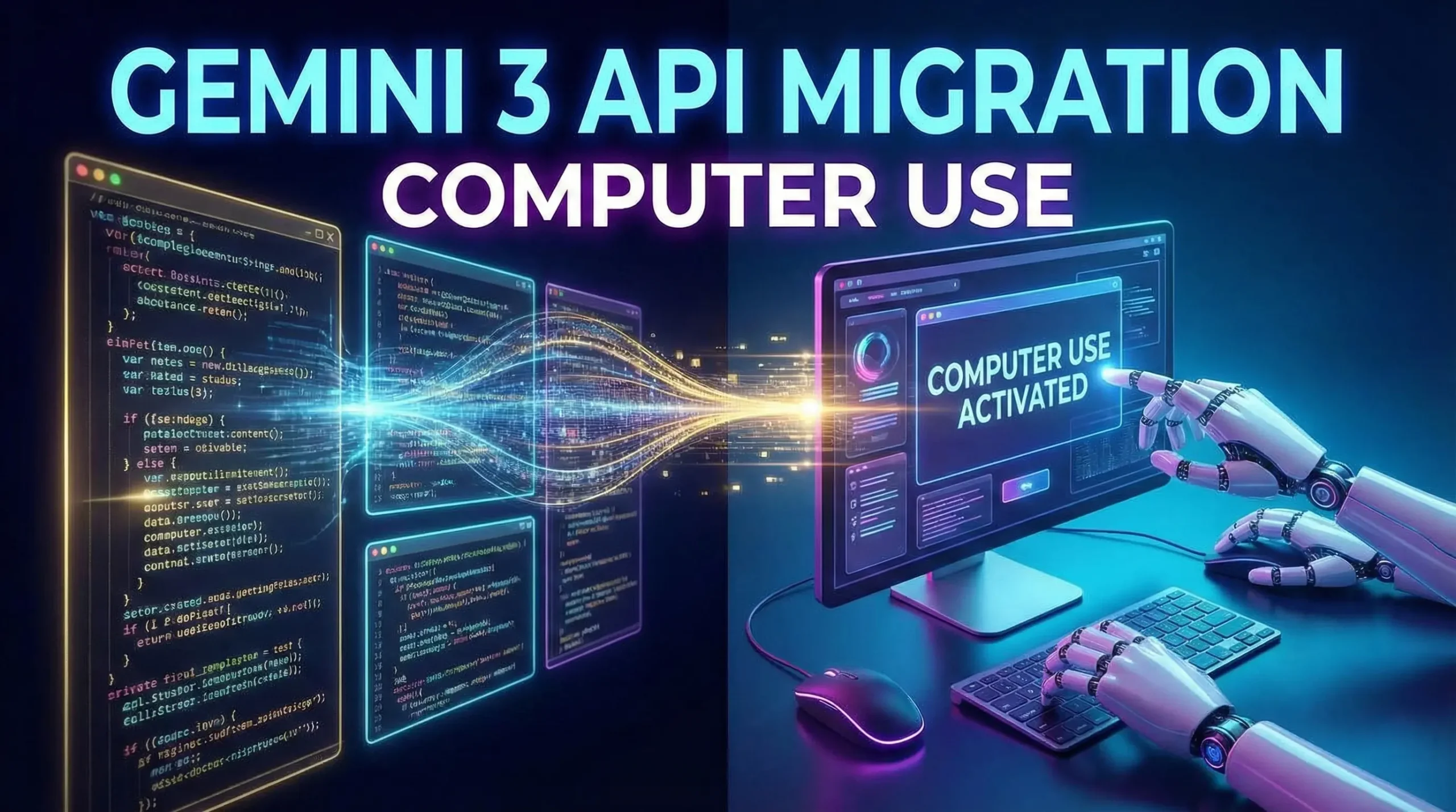 Gemini 3 API 마이그레이션 가이드: 개발자가 알아야 할 핵심 변경점과 ‘Computer Use’ 구현 전략