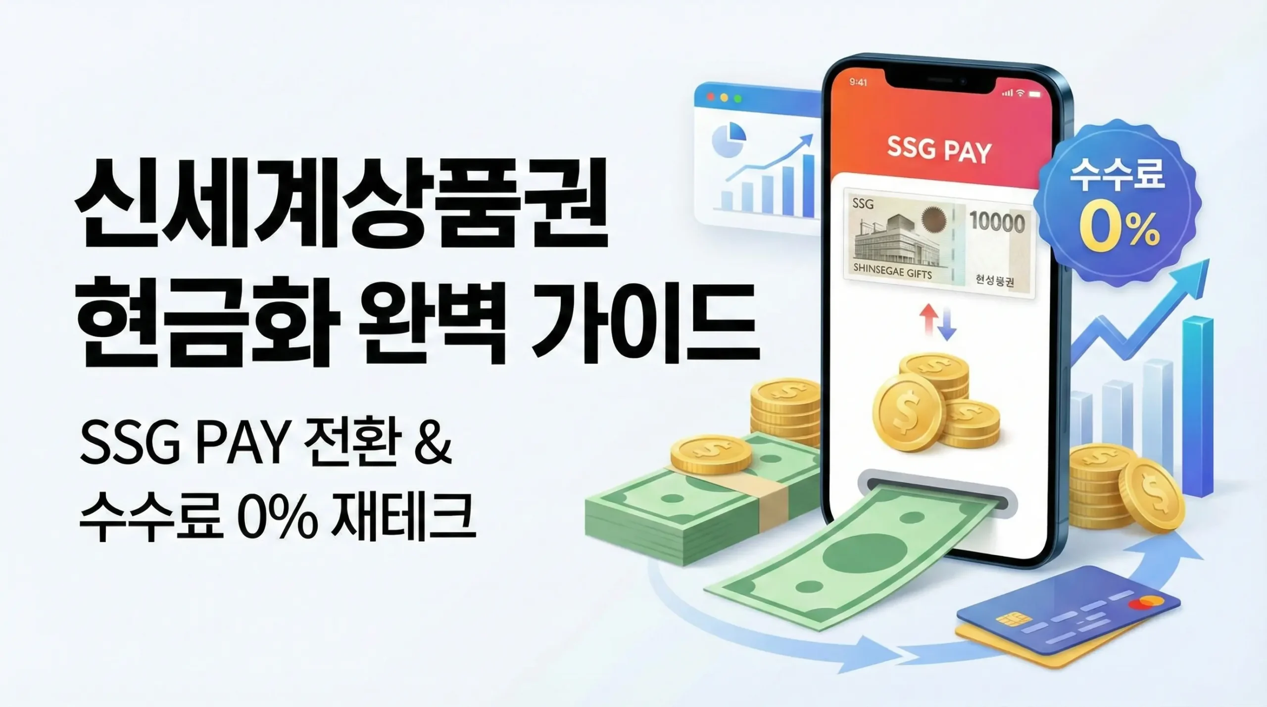 신세계상품권 현금화 완벽 가이드: SSG PAY 전환부터 수수료 0%를 향한 재테크 전략