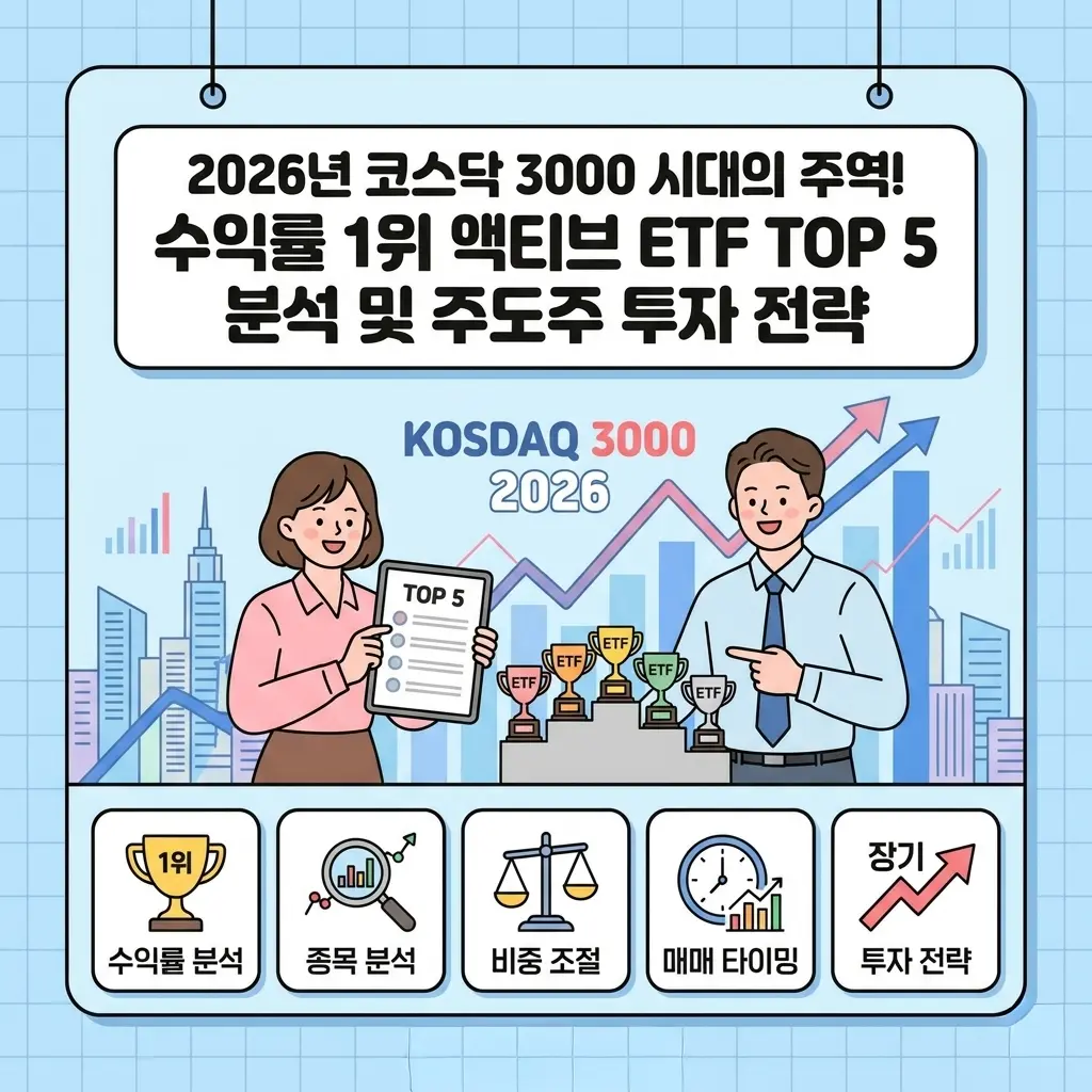 코스닥 액티브 ETF 수익률