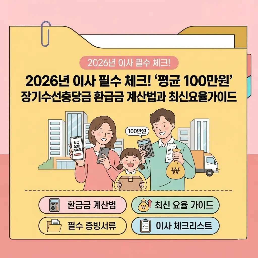 장기수선충당금 환급 공식