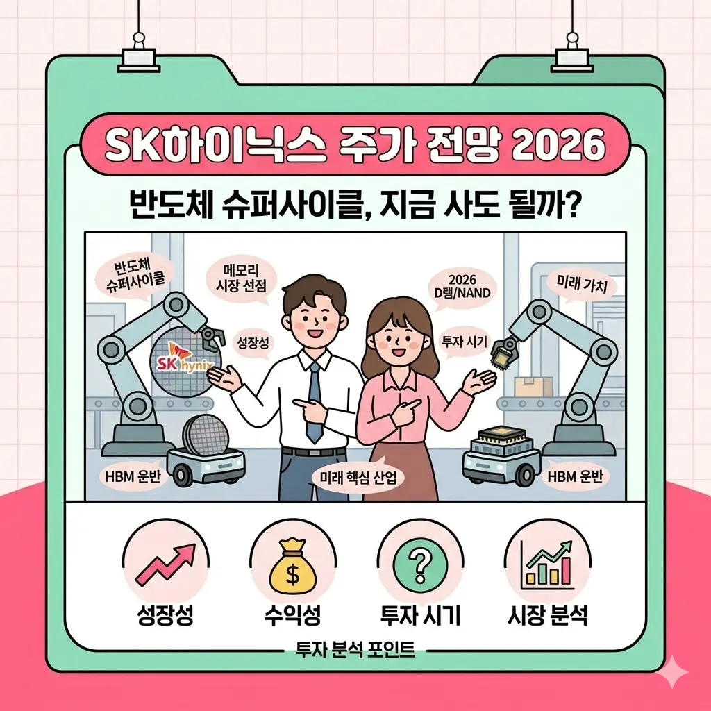 SK하이닉스 주가 전망 2026 — 반도체 슈퍼사이클, 지금 사도 될까?