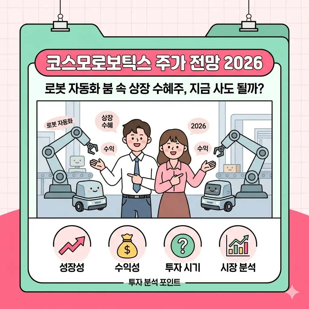 코스모로보틱스 주가 전망