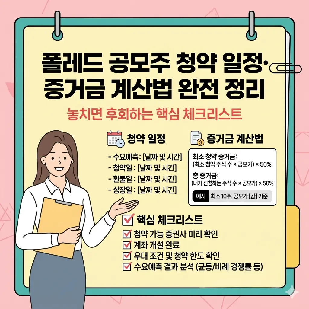 폴레드 공모주 청약