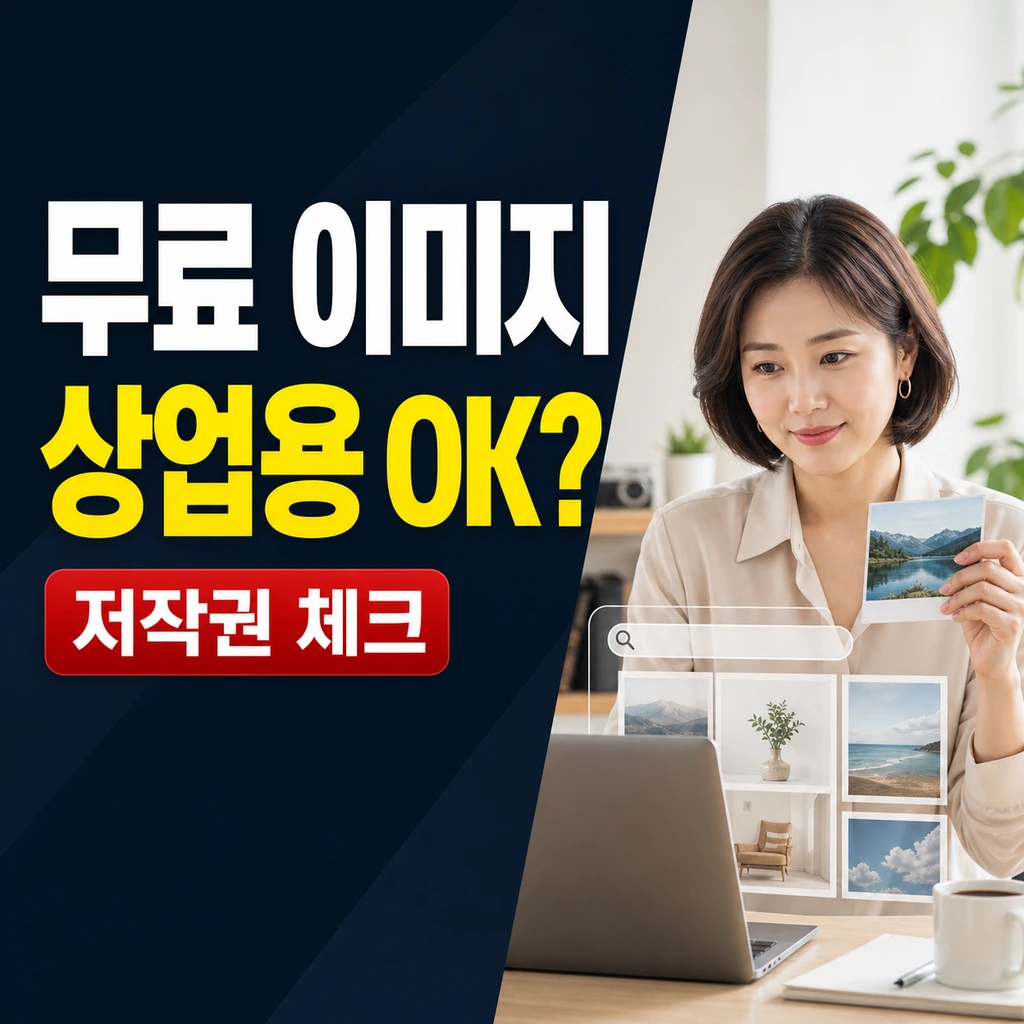 무료 이미지 사이트, 상업용으로 써도 되는 곳 10곳과 라이선스 확인법