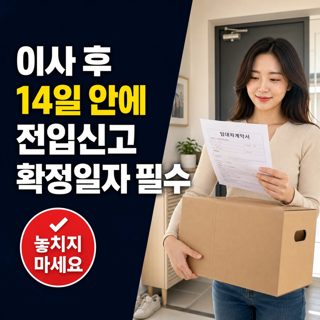 이사준비 전입신고와 확정일자, 언제·어떻게 해야 할까?