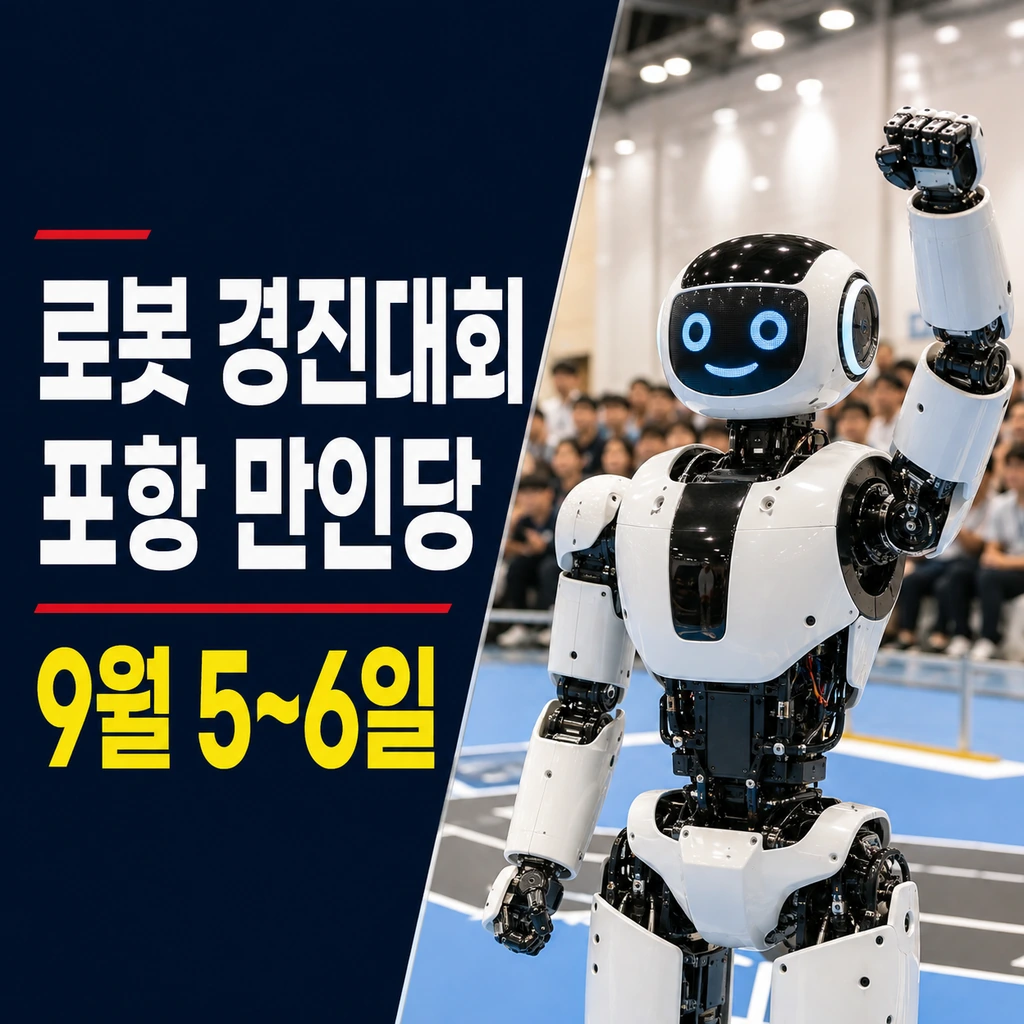 제26회 한국지능로봇경진대회 포항 만인당 일정·장소 총정리