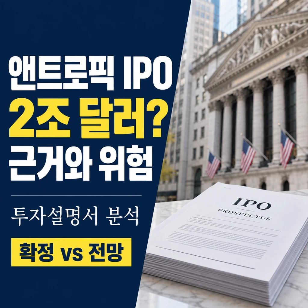 앤트로픽 IPO 투자설명서 분석: 2조 달러 기업가치의 근거와 위험은?